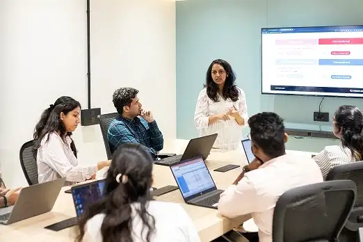 Our SEO Team Discussing about a project