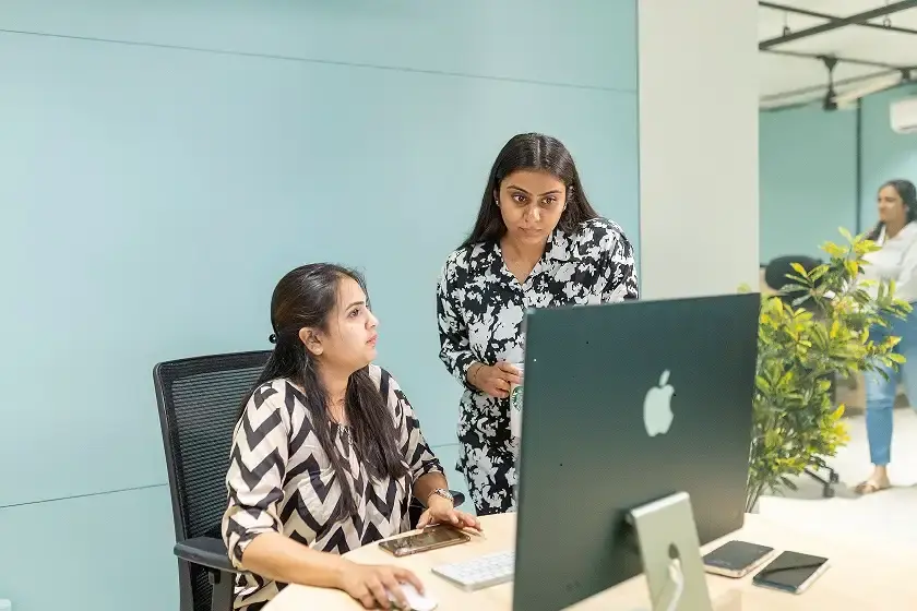 SEO team lead explaining project details